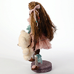 Авторская кукла Девочка с медвежонком варинант исполнения - 3 | Loft Concept в Волгограде