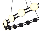 Люстра кольцевая с круглыми светодиодными источниками света Maxine Light варинант исполнения - 6 | Loft Concept в Волгограде