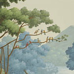 Обои ручная роспись African Savannah Eden варинант исполнения - 2 | Loft Concept в Волгограде