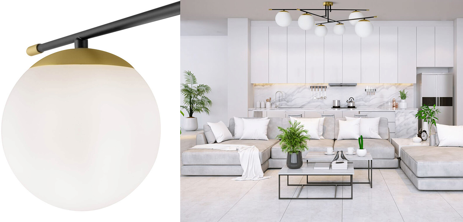 Потолочный светильник Spike Balls Hanging Lamp Потолочный светильник Spike Balls Hanging Lamp - Loft-Concept в Волгограде