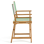 Кресло режиссерское из акации и ткани Geneva варинант исполнения - 3 | Loft Concept в Волгограде