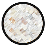 Бра в форме диска с перламутровыми прямоугольниками из морской ракушки Touch of Marine Charm варинант исполнения - 6 | Loft Concept в Волгограде