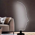 Напольный светильник Профиль Лица Face Contour варинант исполнения - 2 | Loft Concept в Волгограде