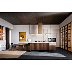 Кухонный гарнитур из массива дуба и камня Ratio Dada Engenereed варинант исполнения - 17 | Loft Concept в Волгограде