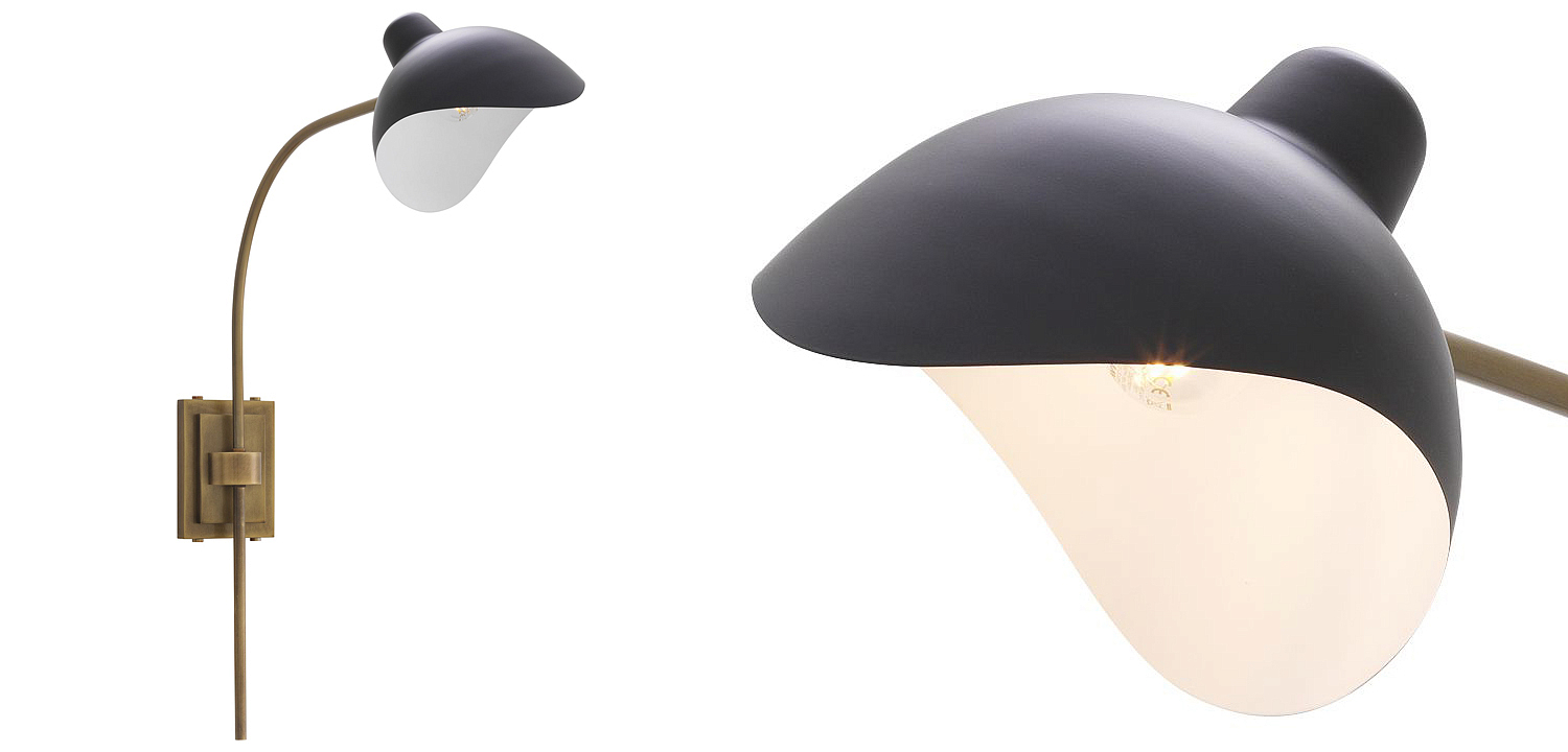 Бра Eichholtz Wall Lamp Pelham Brass Бра Eichholtz Wall Lamp Pelham Brass - Loft-Concept в Волгограде