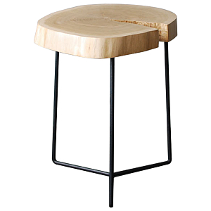 Приставной стол Reggie Industrial Metal Rust Side Table
