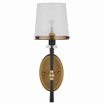 Бра настенное с прозрачным стеклянным абажуром Simple Pure Form варинант исполнения - 3 | Loft Concept в Волгограде