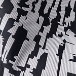 Мебельная ткань Жаккард черно-белый принт 145 см T2-126 варинант исполнения - 3 | Loft Concept в Волгограде