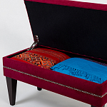Мягкая банкетка с зоной для хранения Casket Red варинант исполнения - 2 | Loft Concept в Волгограде
