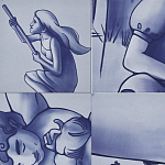 Плитка с рисунком Первый сон варинант исполнения - 3 | Loft Concept в Волгограде