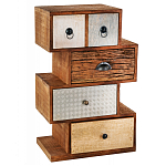 Тумба необычной формы с выдвижными ящиками Shift варинант исполнения - 1 | Loft Concept в Волгограде