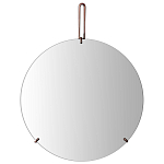 Круглое зеркало на металлическом подвесе Laier Mirror варинант исполнения - 1 | Loft Concept в Волгограде