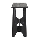 Консоль деревянная чёрная Black Tanner варинант исполнения - 2 | Loft Concept в Волгограде