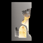 Встраиваемый в стену гипсовый светильник под покраску с эффектом разрушенной стены Antiquity Athena варинант исполнения - 5 | Loft Concept в Волгограде