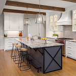 Подвесной светильник с прозрачным коническим стеклянным плафоном в современном стиле Feiss варинант исполнения - 3 | Loft Concept в Волгограде