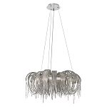 Люстра круглая подвесная с металлическими дугами и длинными цепочками 80 см Atlantis Chain варинант исполнения - 2 | Loft Concept в Волгограде