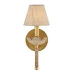 Бра из кованого железа с отделкой плетеной веревкой и сусальным золотом Parisian Style варинант исполнения - 4 | Loft Concept в Волгограде