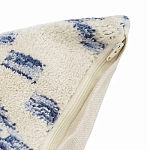 Чехол на подушку с узором в этно-стиле Blue Ikat варинант исполнения - 2 | Loft Concept в Волгограде