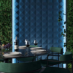 Гипсовая 3D Панель M-104 варинант исполнения - 1 | Loft Concept в Волгограде