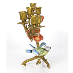 Бронзовый подсвечник на 7 свечей Eden Garden варинант исполнения - 3 | Loft Concept в Волгограде