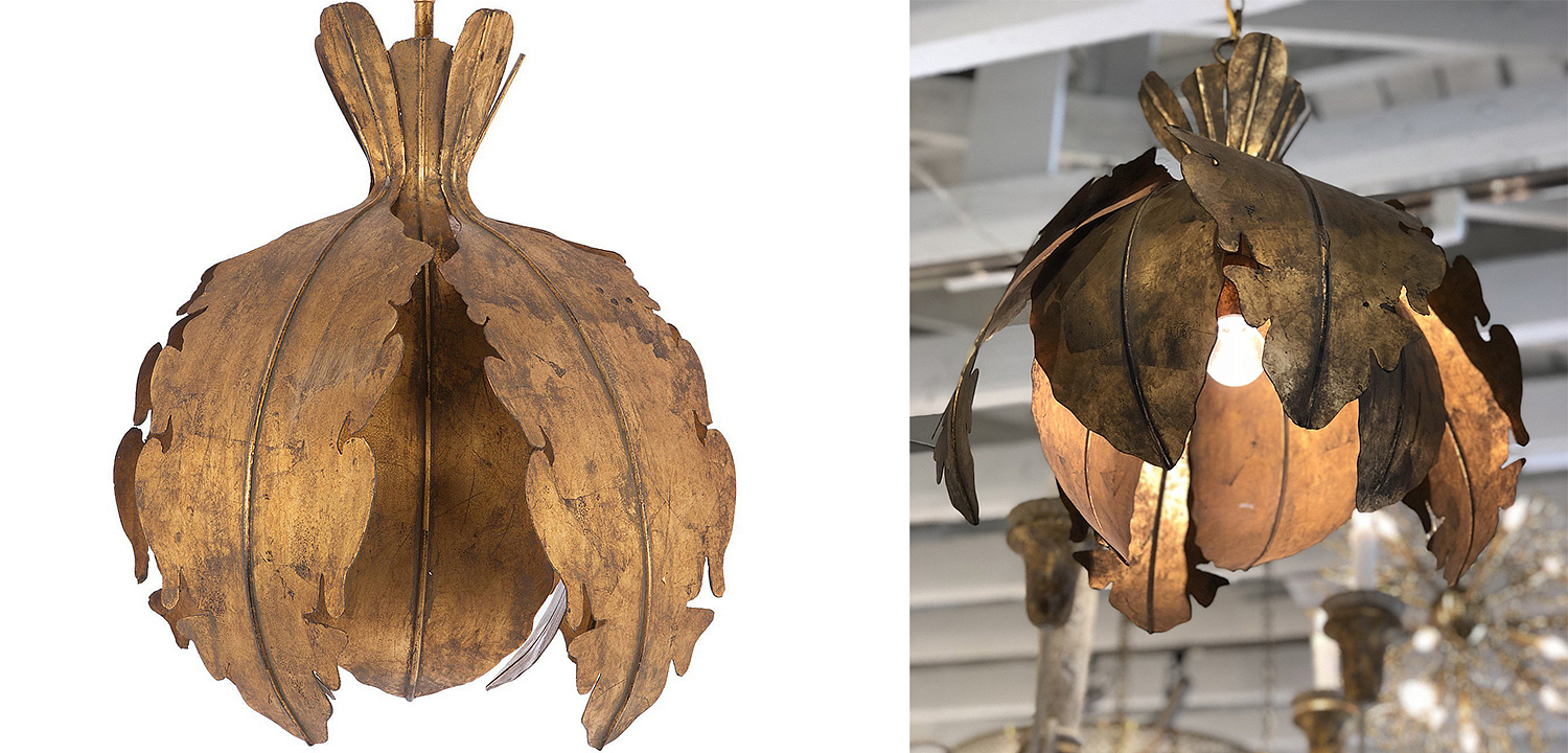 Подвесной светильник Tropical Leaves Hanging lamp Подвесной светильник Tropical Leaves Hanging lamp - Loft-Concept в Волгограде