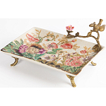 Блюдо фарфоровое Поле цветов Terra варинант исполнения - 2 | Loft Concept в Волгограде