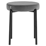 Табурет с мягким круглым сиденьем RIO Grey варинант исполнения - 2 | Loft Concept в Волгограде