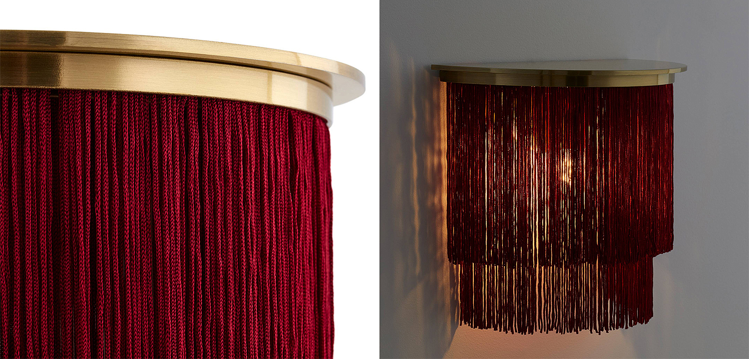Бра Houtique Sconce Burgundy Бра Houtique Sconce Burgundy - Loft-Concept в Волгограде