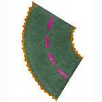 Дизайнерский ковер с изображением дороги Poltronova Autostrada Rug варинант исполнения - 1 | Loft Concept в Волгограде