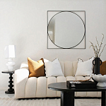 Зеркало в черной металлической раме Urban Style Mirror варинант исполнения - 4 | Loft Concept в Волгограде