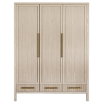 Большой Шкаф Primo Светлый дуб с 3 дверьми и 3 выдвижными ящиками варинант исполнения - 7 | Loft Concept в Волгограде