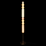 Торшер с разноцветными стеклянными цилиндрами и шарами Eclecticism  варинант исполнения - 1 | Loft Concept в Волгограде