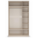 Шкаф 3-х дверный с зеркальными дверями Satin Furniture варинант исполнения - 3 | Loft Concept в Волгограде