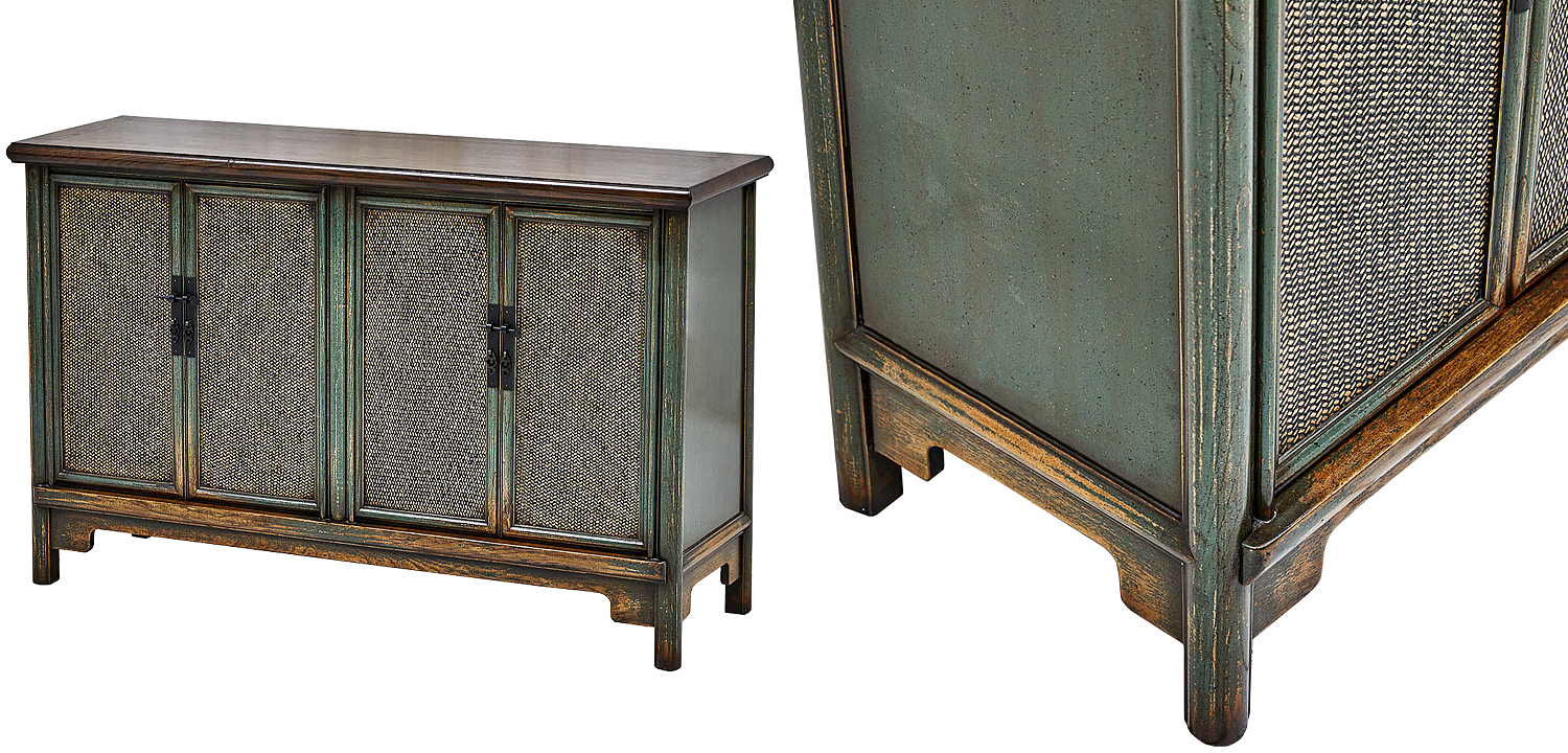 Комод в винтажном стиле дерево и ротанг Brindja chest of drawers Комод в винтажном стиле дерево и ротанг Brindja chest of drawers - Loft-Concept в Волгограде