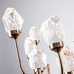 Люстра с декором в виде кристаллов из хрусталя Kenneth Crystal Stone Chandelier 20 варинант исполнения - 2 | Loft Concept в Волгограде