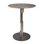 Стол барный круглый высокий с полосатым узором Zebroids варинант исполнения - 1 | Loft Concept в Волгограде