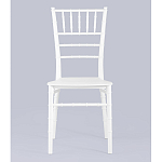 Стул Chiavari пластик белый варинант исполнения - 4 | Loft Concept в Волгограде