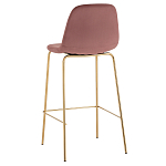 Барный стул на золотистых ножках VENDRAMIN Pink варинант исполнения - 4 | Loft Concept в Волгограде