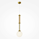 Подвесной светильник со стеклянными вставками Helios варинант исполнения - 1 | Loft Concept в Волгограде