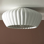 Потолочный светильник керамический Ceramic Embossed Lamp варинант исполнения - 1 | Loft Concept в Волгограде