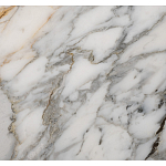 Столик журнальный с круглой мраморной столешницей на трех опорах Marble Stone Drawing варинант исполнения - 3 | Loft Concept в Волгограде