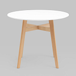 Обеденный стол с белой столешницей ELUNED FURNITURE варинант исполнения - 2 | Loft Concept в Волгограде