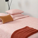 Постельное белье розового цвета с рисунком 150х200 см Blossom Essence варинант исполнения - 5 | Loft Concept в Волгограде