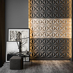 Гипсовая 3D панель с принтографией PM-101 варинант исполнения - 2 | Loft Concept в Волгограде