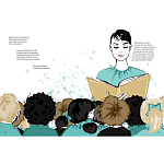 Megan Hess. Audrey Hepburn варинант исполнения - 6 | Loft Concept в Волгограде