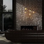 Гипсовая 3D панель с принтографией PM-47 варинант исполнения - 1 | Loft Concept в Волгограде