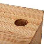 Рабочий стол из массива ясеня Marleen Wooden Desk варинант исполнения - 2 | Loft Concept в Волгограде