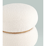 Пуф Полли S тедди белый варинант исполнения - 3 | Loft Concept в Волгограде