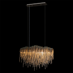 Люстра подвесная с металлическими цепочками и изогнутыми металлическими дугами 72 см Atlantis Chain варинант исполнения - 3 | Loft Concept в Волгограде