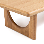 Стол журнальный из массива и шпона дуба Oak Essence Carden варинант исполнения - 4 | Loft Concept в Волгограде